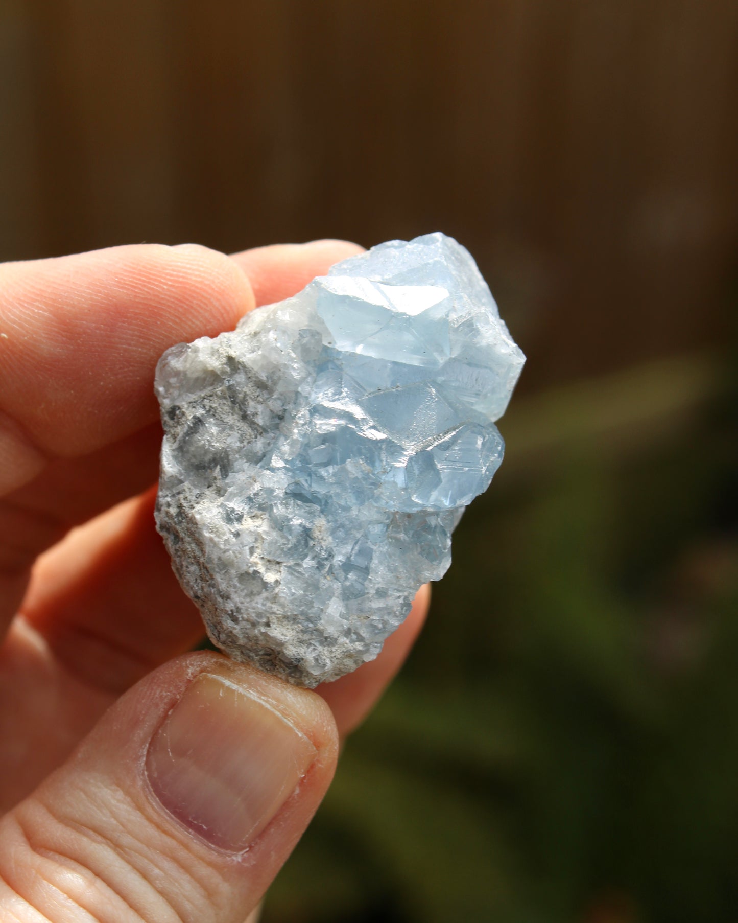 Celestite Natural Small Crystal Cluster