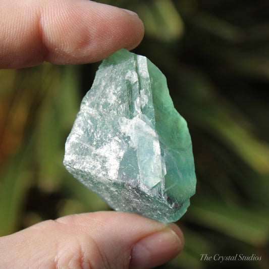 Green Fluorite Natural Crystal