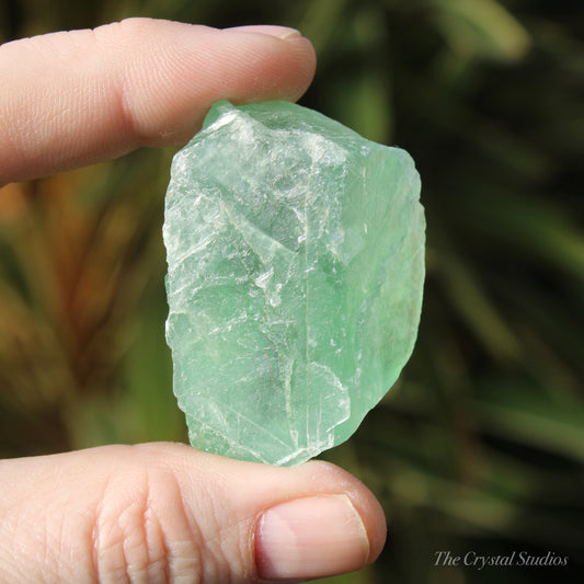 Green Fluorite Natural Crystal