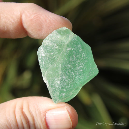 Green Fluorite Natural Crystal