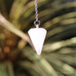 Clear Quartz Pendulum Polished Crystal