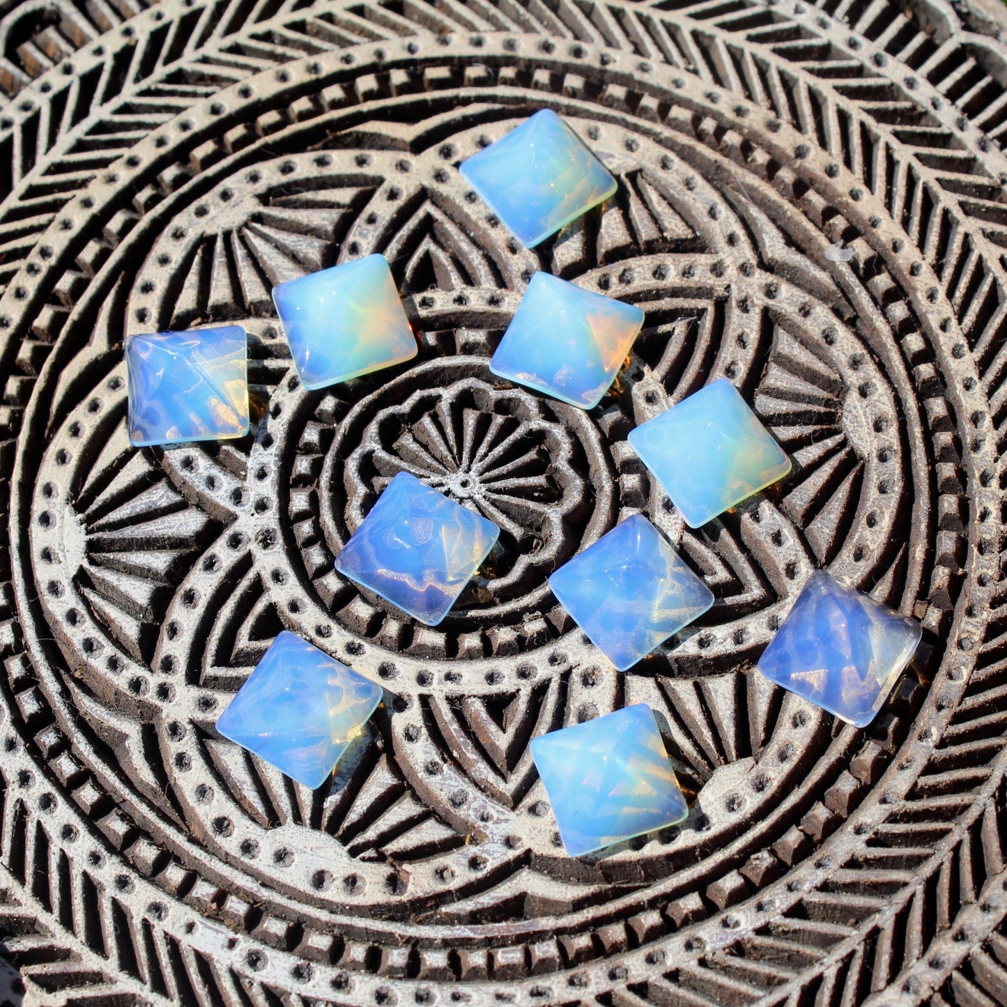 Opalite Mini Polished Pyramid Crystals