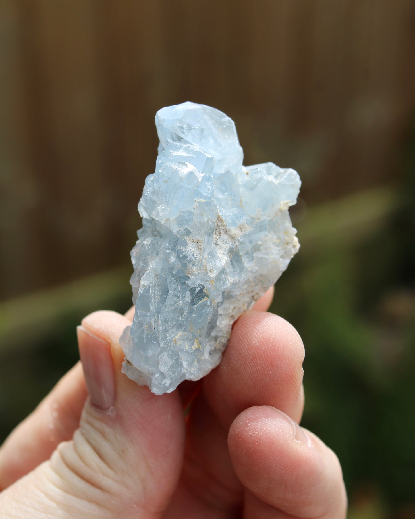 Celestite Natural Small Crystal Cluster