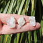 Clear Quartz Mini Natural Crystal Cluster Set