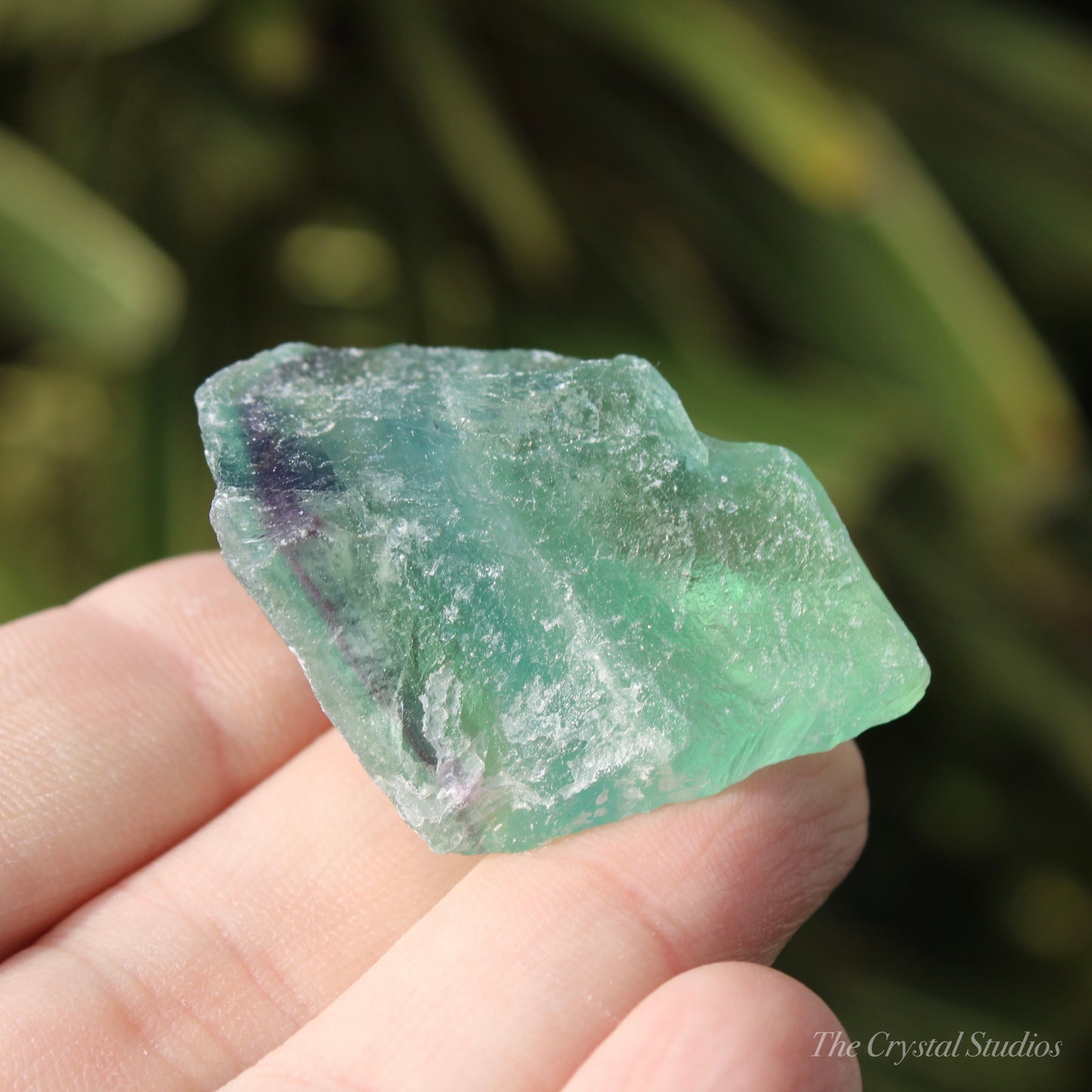 Green Fluorite Natural Crystal