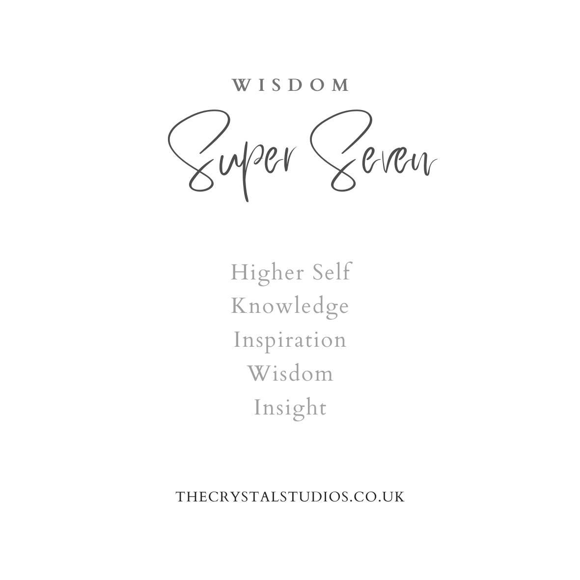 Super Seven Natural Crystals